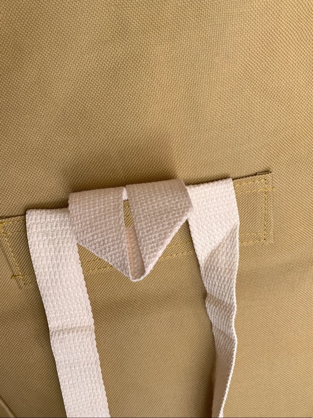 McDonald's Beige Backpack with Yellow Logo